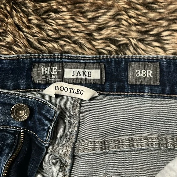 BKE Mens Jake Bootleg Jeans - Picture 8 of 9